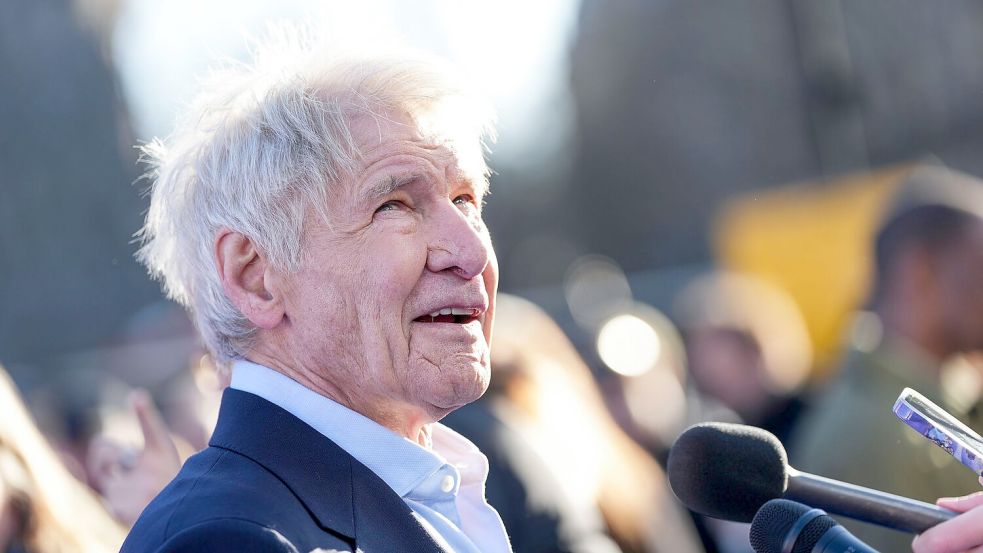 Harrison Ford bei der Europa-Premiere des Films „Captain America: Brave New World“ in London Foto: Scott A Garfitt/Invision/AP/dpa