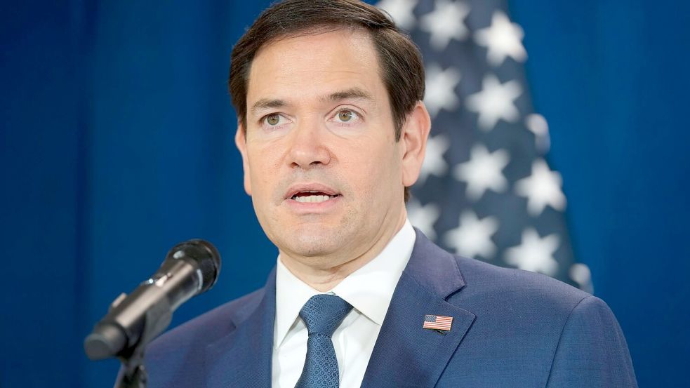 US-Außenminister Rubio fordert arabische Länder zu einem eigenen Vorschlag bezüglich der Zukunft des Gazastreifens auf. (Archivbild) Foto: Mark Schiefelbein/Pool AP/dpa