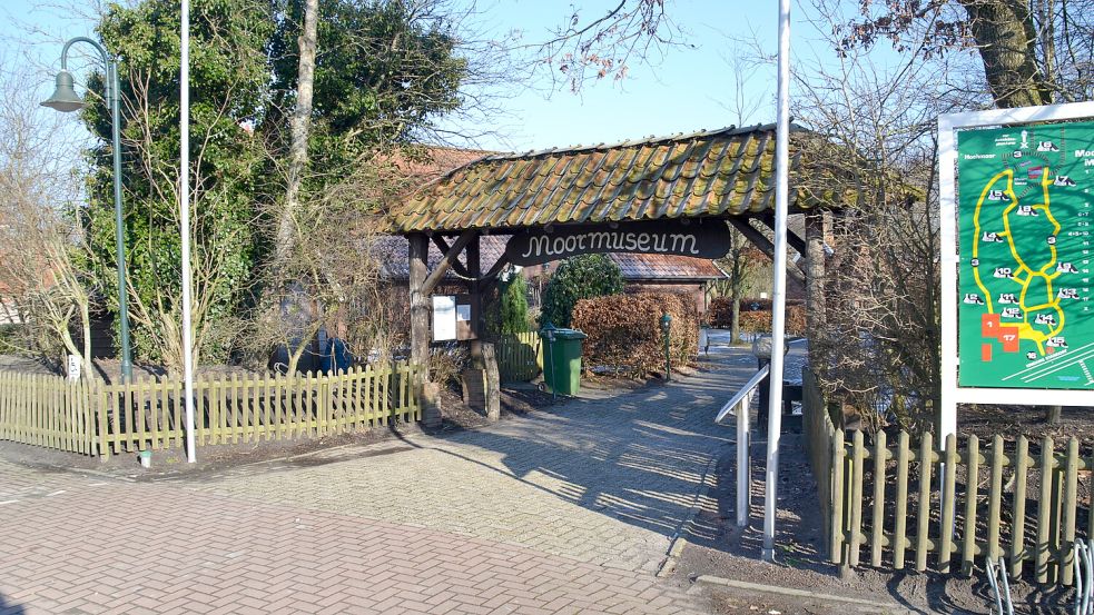 Noch ist Winterpause im Moormuseum Moordorf. Foto: Karin Böhmer