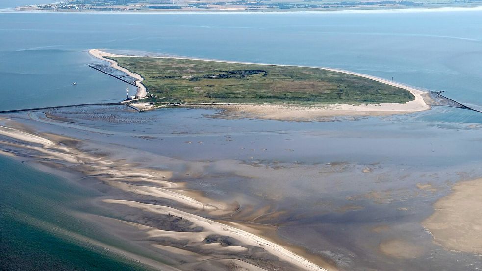 Ein Betreten der streng geschützten, unbewohnten Vogeschutzinsel Minsener Oog mitten im Nationalpark Wattenmeer ist nicht erlaubt. (Archivbild) Foto: Sina Schuldt/dpa