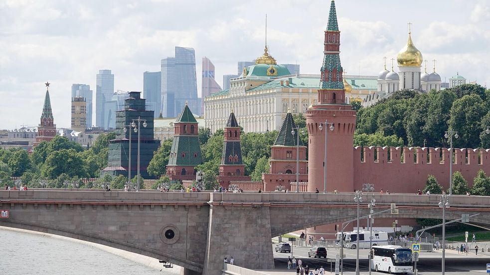 Russland betont immer wieder, dass die Sanktionen der EU gegen Moskau nicht zu einer Beendigung des Krieges in der Ukraine führen. (Archivbild) Foto: Ulf Mauder/dpa