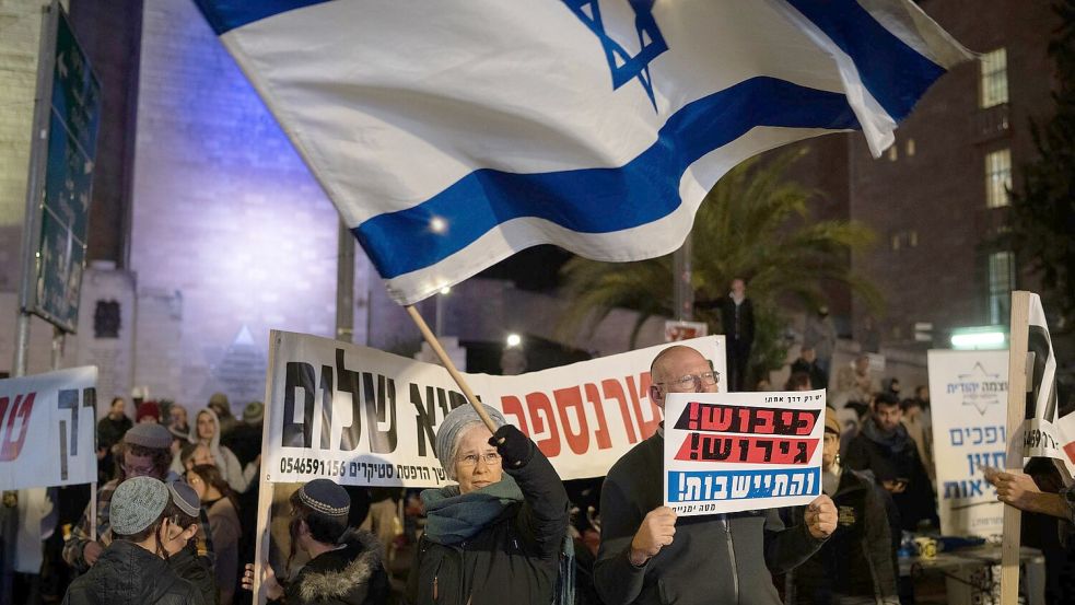 in Israel gibt es Rufe nach einer Fortsetzung des Krieges. Foto: Leo Correa/AP/dpa