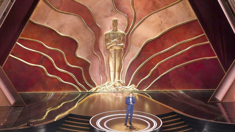 Conan O’Brien moderierte die Oscarverleihung im Dolby Theatre in Hollywood. Foto: Chris Pizzello/Invision/AP/dpa