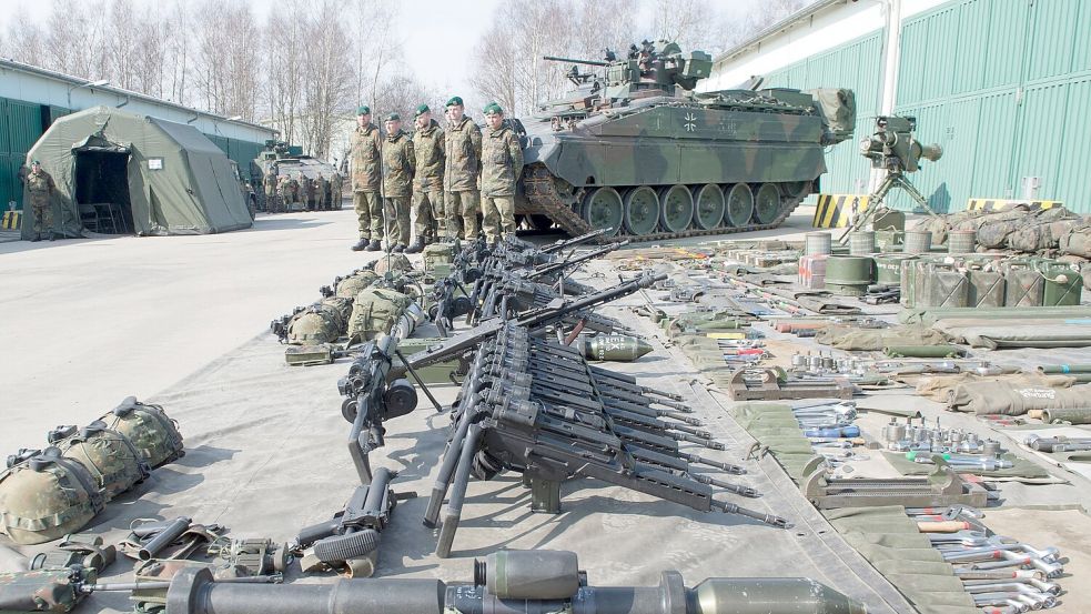 Die Bundeswehr braucht viel Geld. Foto: picture alliance / dpa