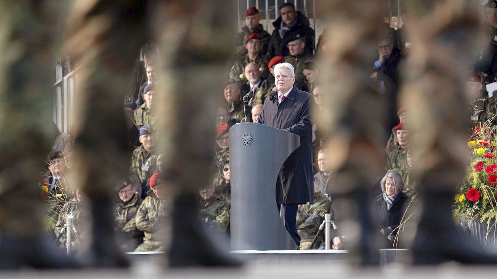 Wegen der veränderten Sicherheitslage nach dem russischen Angriff auf die Ukraine hat der Heimatschutz mehr Bedeutung bekommen und soll verstärkt werden. Foto: Hannes P. Albert/dpa