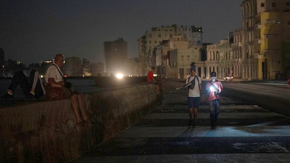 Im Karibikstaat Kuba kommt es immer wieder zu Stromausfällen. Foto: Ramon Espinosa/AP/dpa