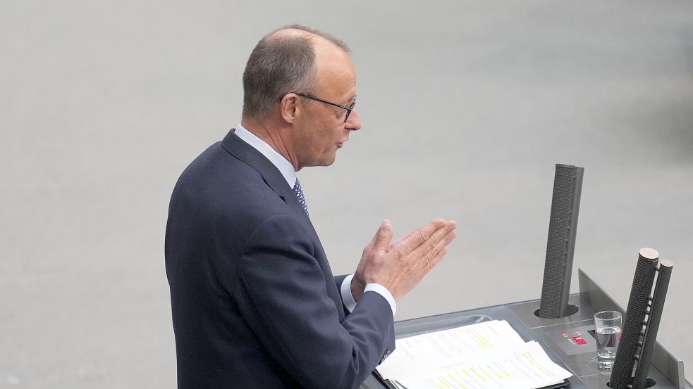 Für CDU-Chef Friedrich Merz geht es um viel. Bleiben ihm die gewünschten milliardenschweren Kredite verwehrt, wird das Regieren schwierig, wenn es dann überhaupt dazu kommt. (Archivfoto) Foto: Michael Kappeler/dpa