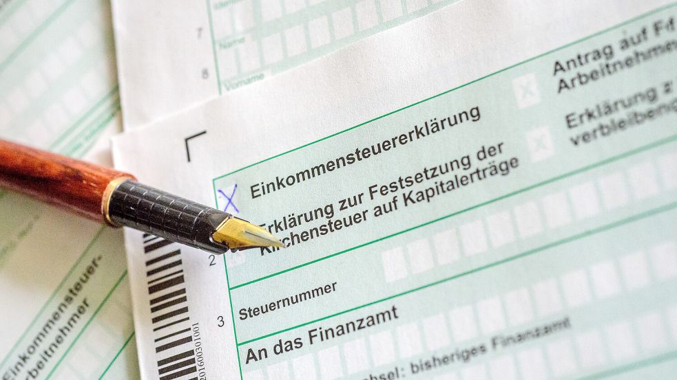 Vier Jahre lang füllte der angeklagte Brookmerlander seine Einkommenssteuererklärungen nicht korrekt aus. Foto: DPA