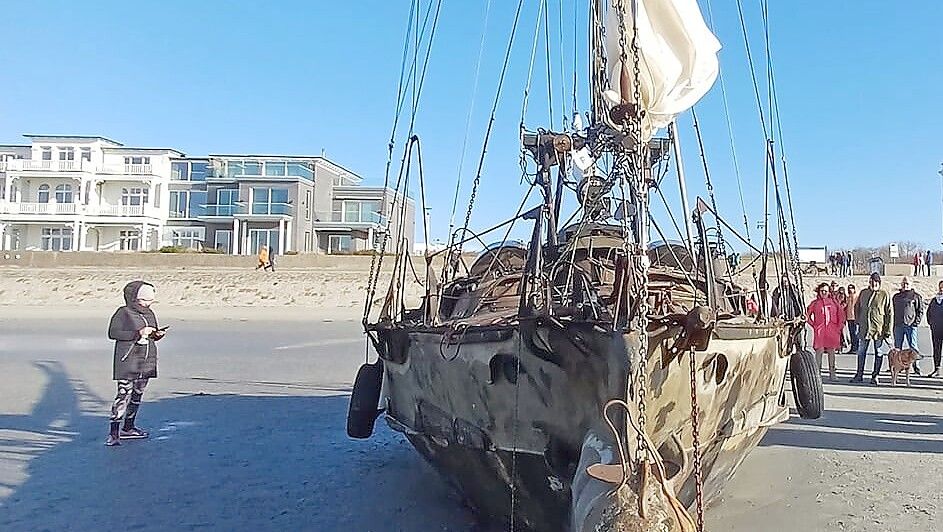 selbstgebautes segelboot norderney